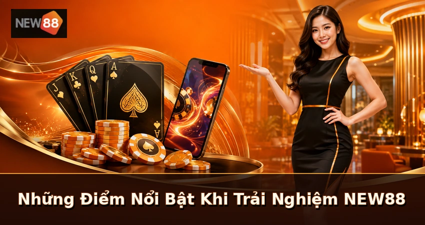 Các sảnh chơi nổi bật tại NEW88
